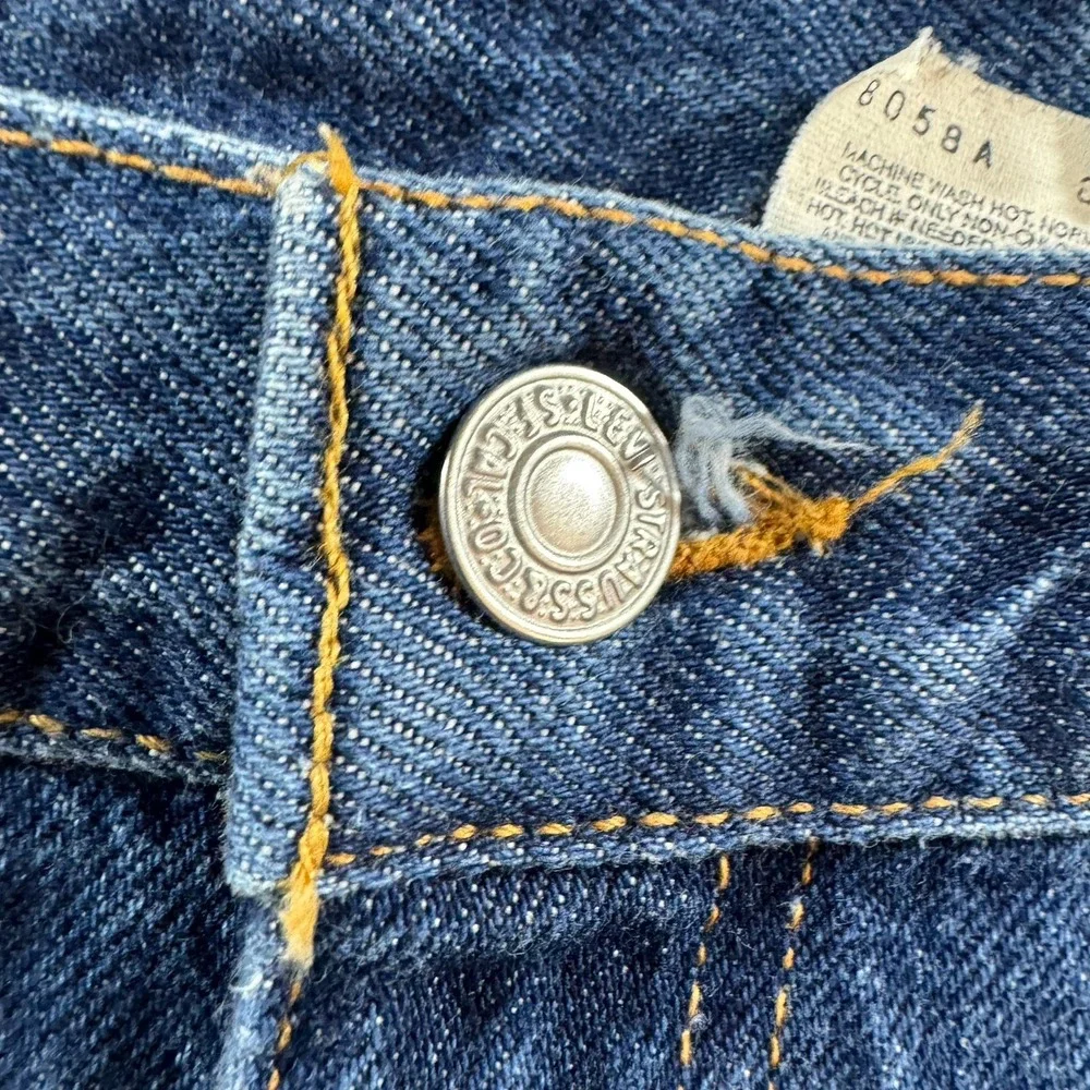 Vintage Levi's 517 Jeans Men's 40x30 (Fits 38x30) Blue Boot‎ Cut 90s Made In USA